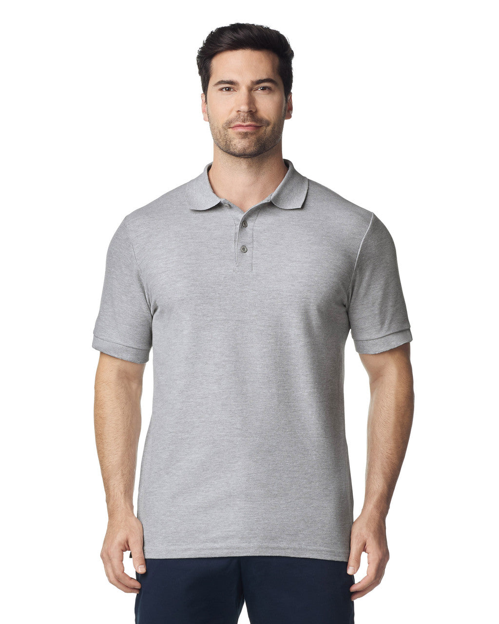 Gildan® Hammer® Adult Double Pique Polo - Sport Grey