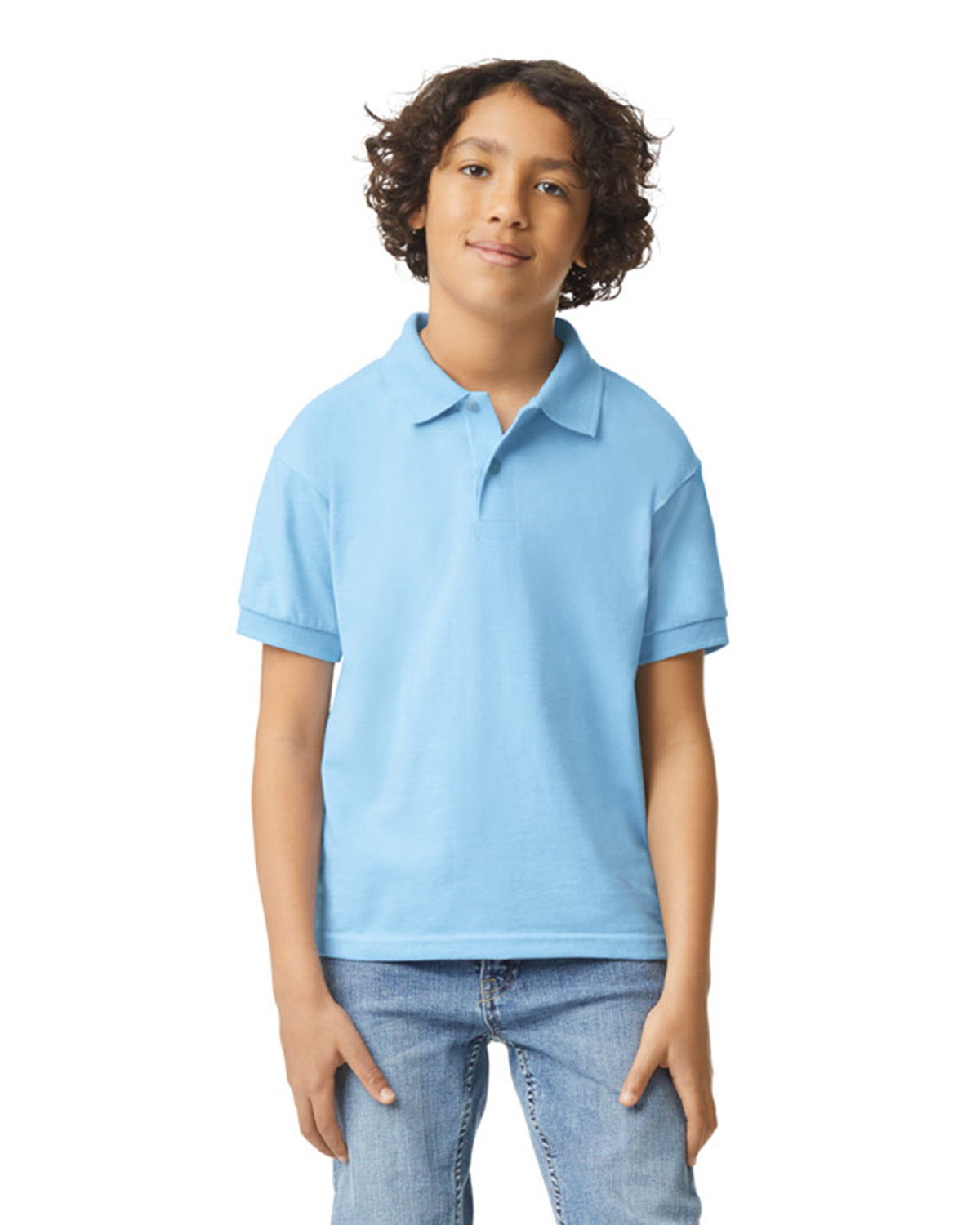 8800B Gildan Dry Blend Youth Polo