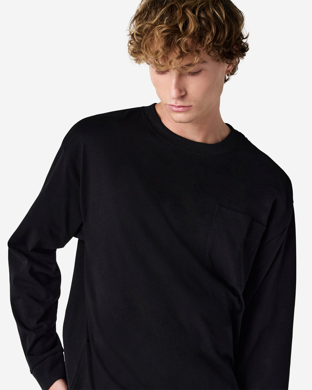 9410 American Apparel Super Heavyweight Unisex Long Sleeve Pocket T-Shirt