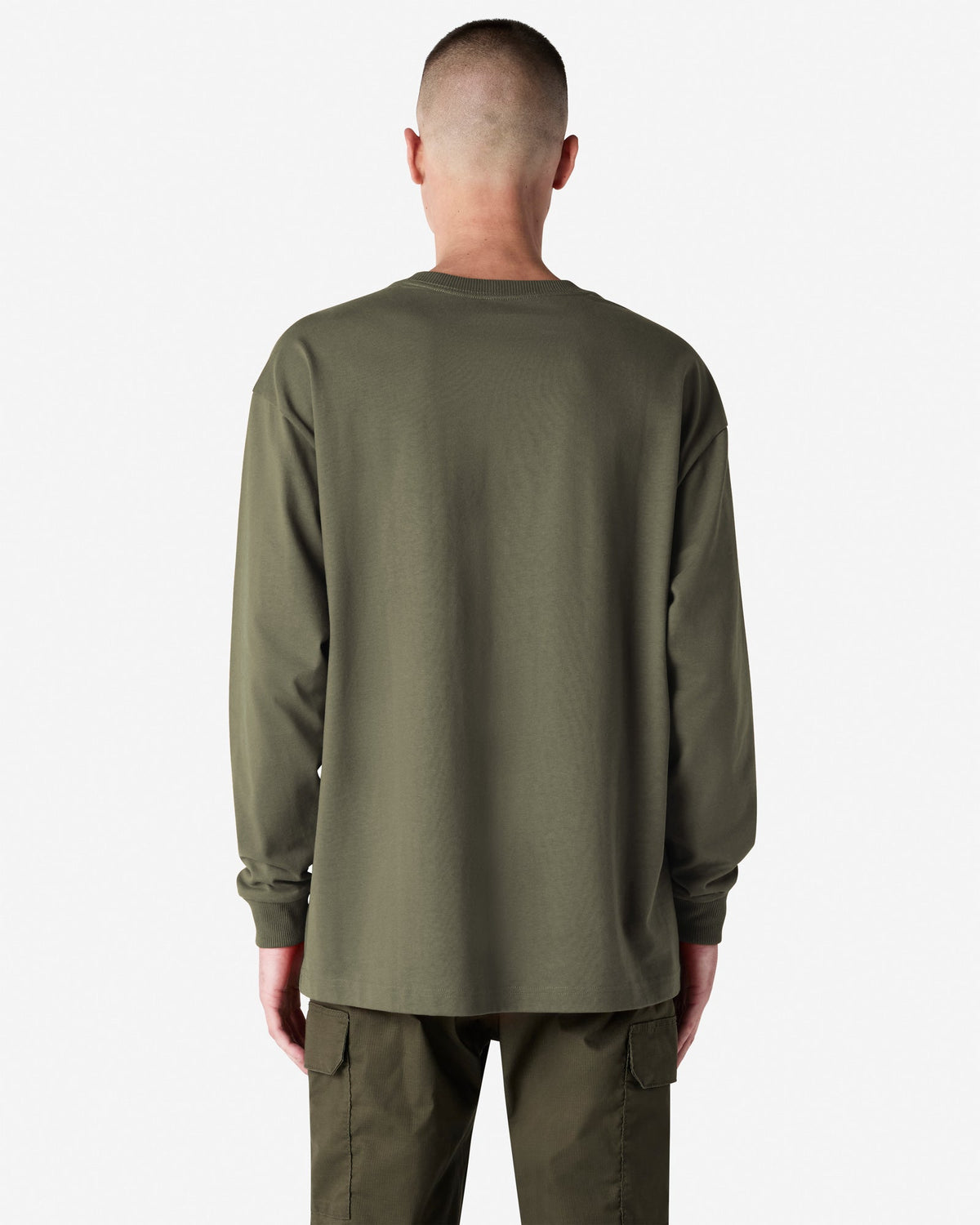 9410 American Apparel Super Heavyweight Unisex Long Sleeve Pocket T-Shirt