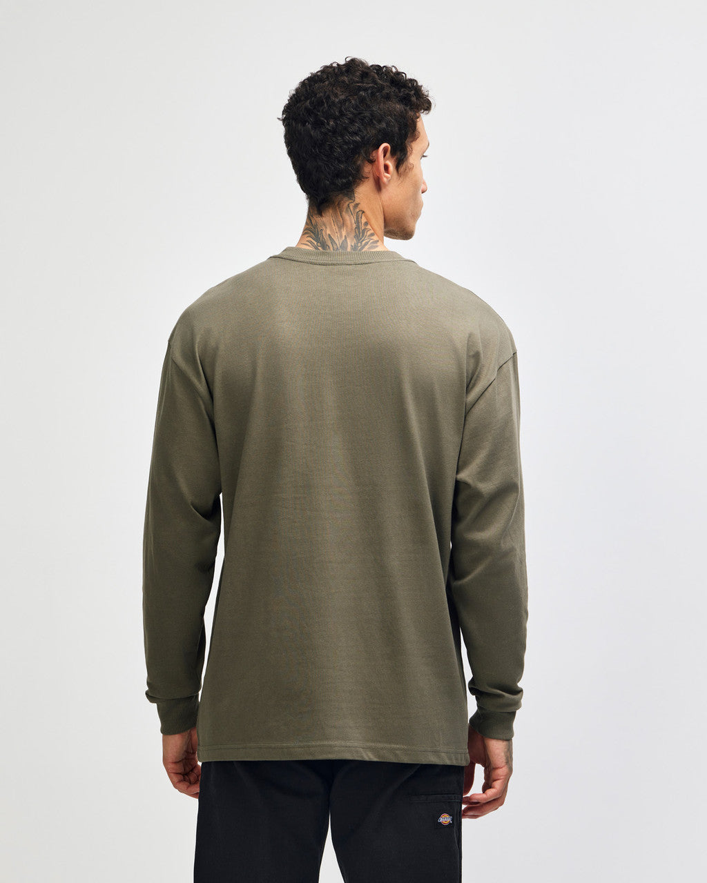 American Apparel Super Heavyweight Unisex Long Sleeve Pocket T-Shirt
