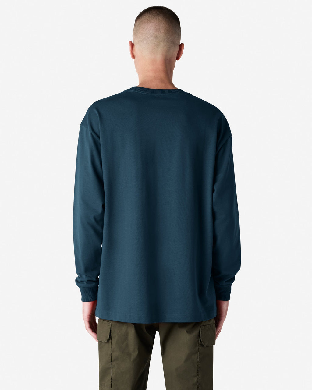 9410 American Apparel Super Heavyweight Unisex Long Sleeve Pocket T-Shirt
