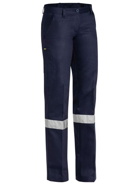 Bisley Women's Taped Original Drill Work Pants - BPL6007T