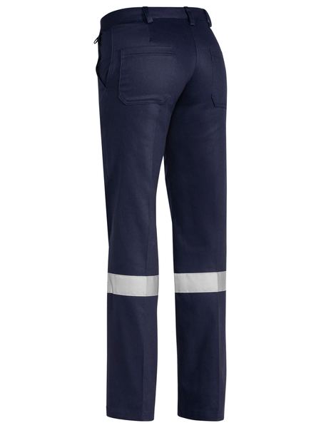 Bisley Women's Taped Original Drill Work Pants - BPL6007T