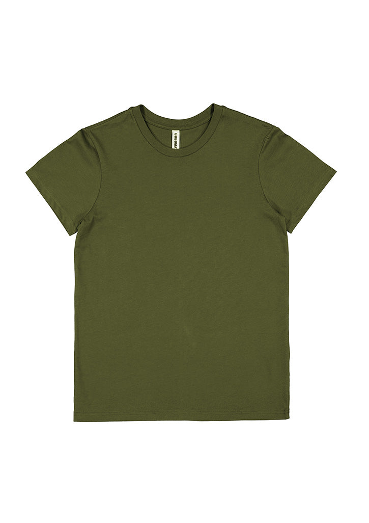 Basis Womens Short Sleeve Tee - back view