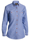 Women's Chambray Shirt - Blue