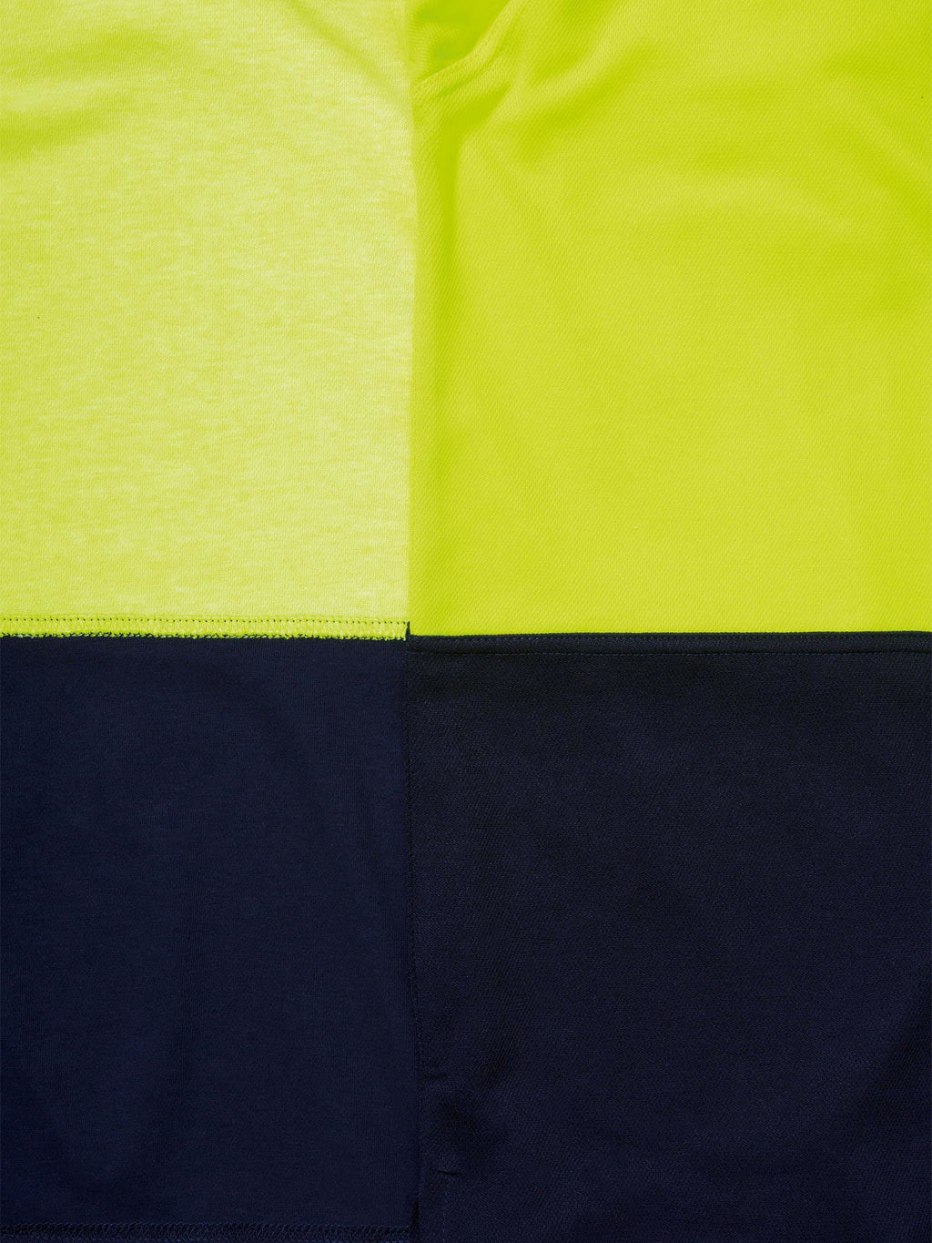 Hi Vis Polo Shirt - Yellow/Navy