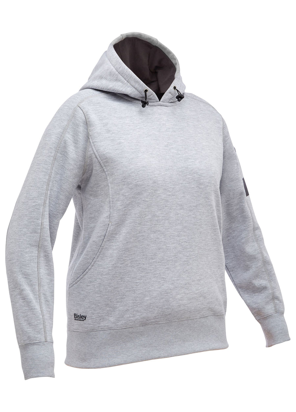 Women's Work Fleece Hoodie - Grey Marle