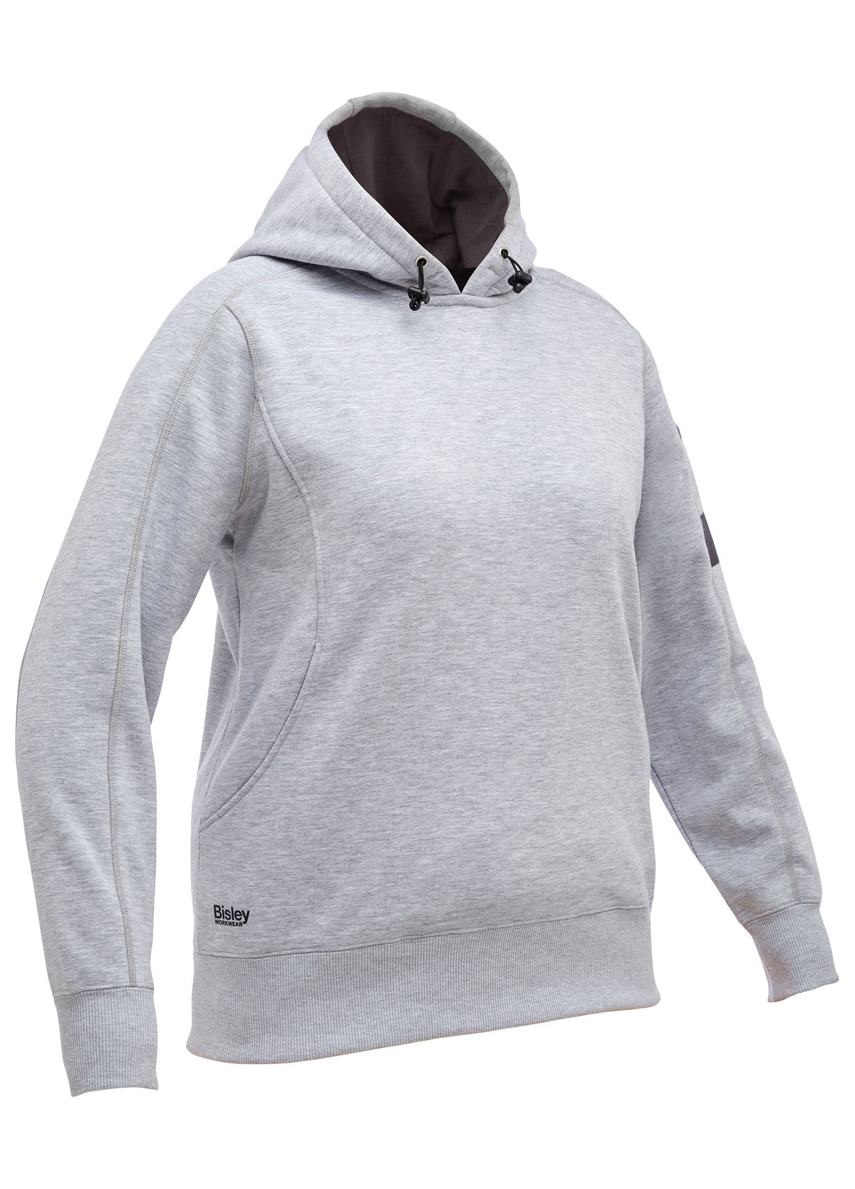 Women's Work Fleece Hoodie - Grey Marle