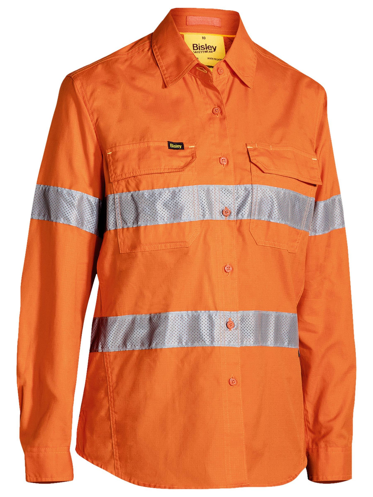Women's X Airflow™ Taped Hi Vis Ripstop shirt - Orange