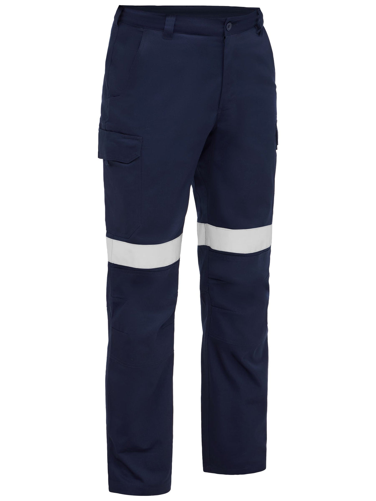 Taped Industrial Cool Lightweight Cargo Pants - Navy