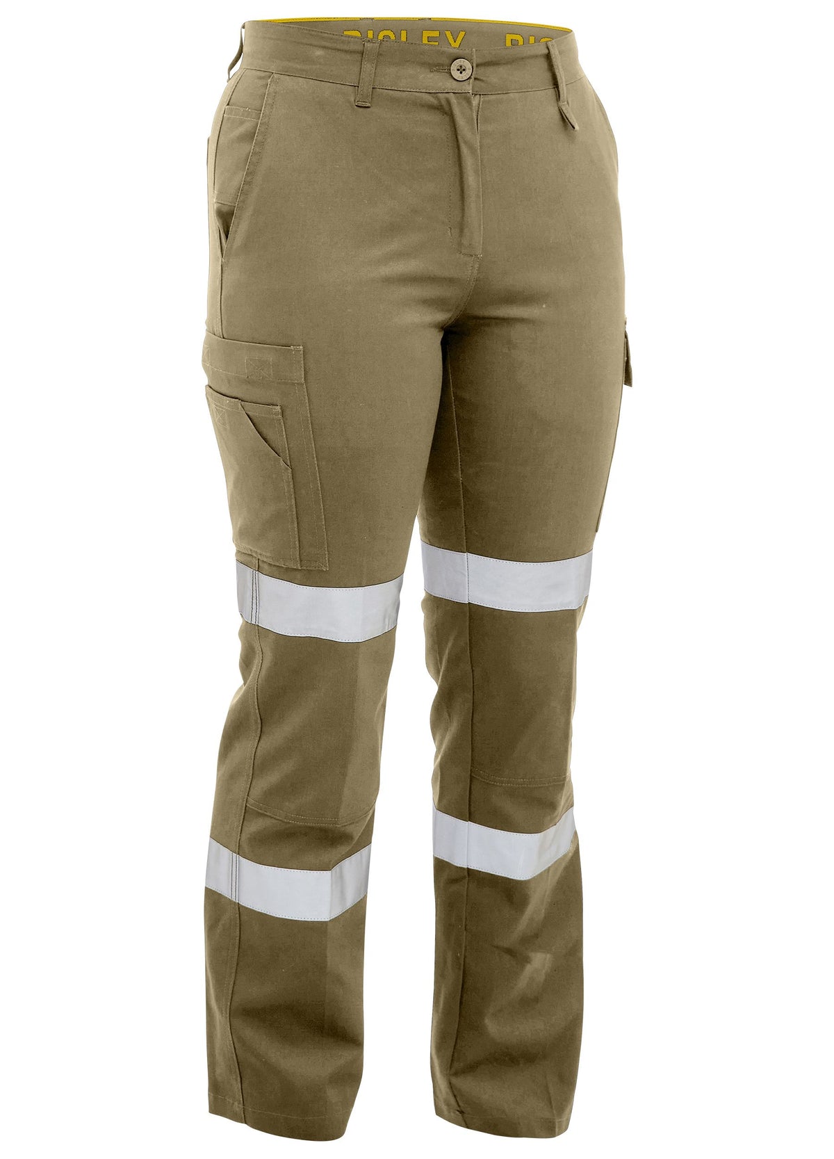 Women's Taped Biomotion Cool Lightweight Utility Pants - Khaki