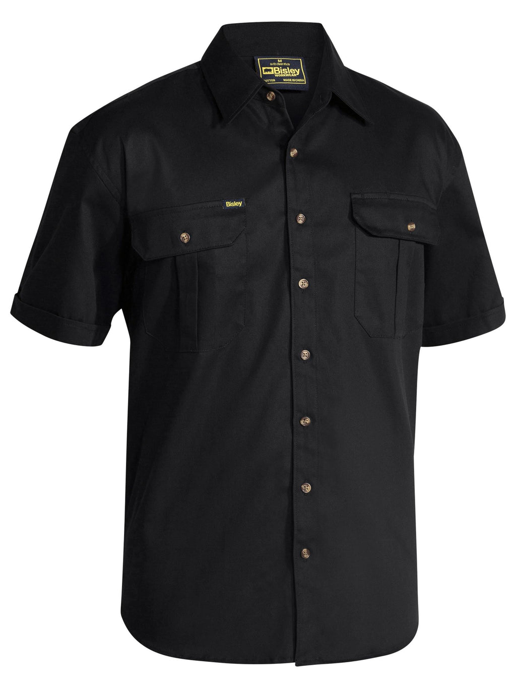 Original Cotton Drill Shirt - Black