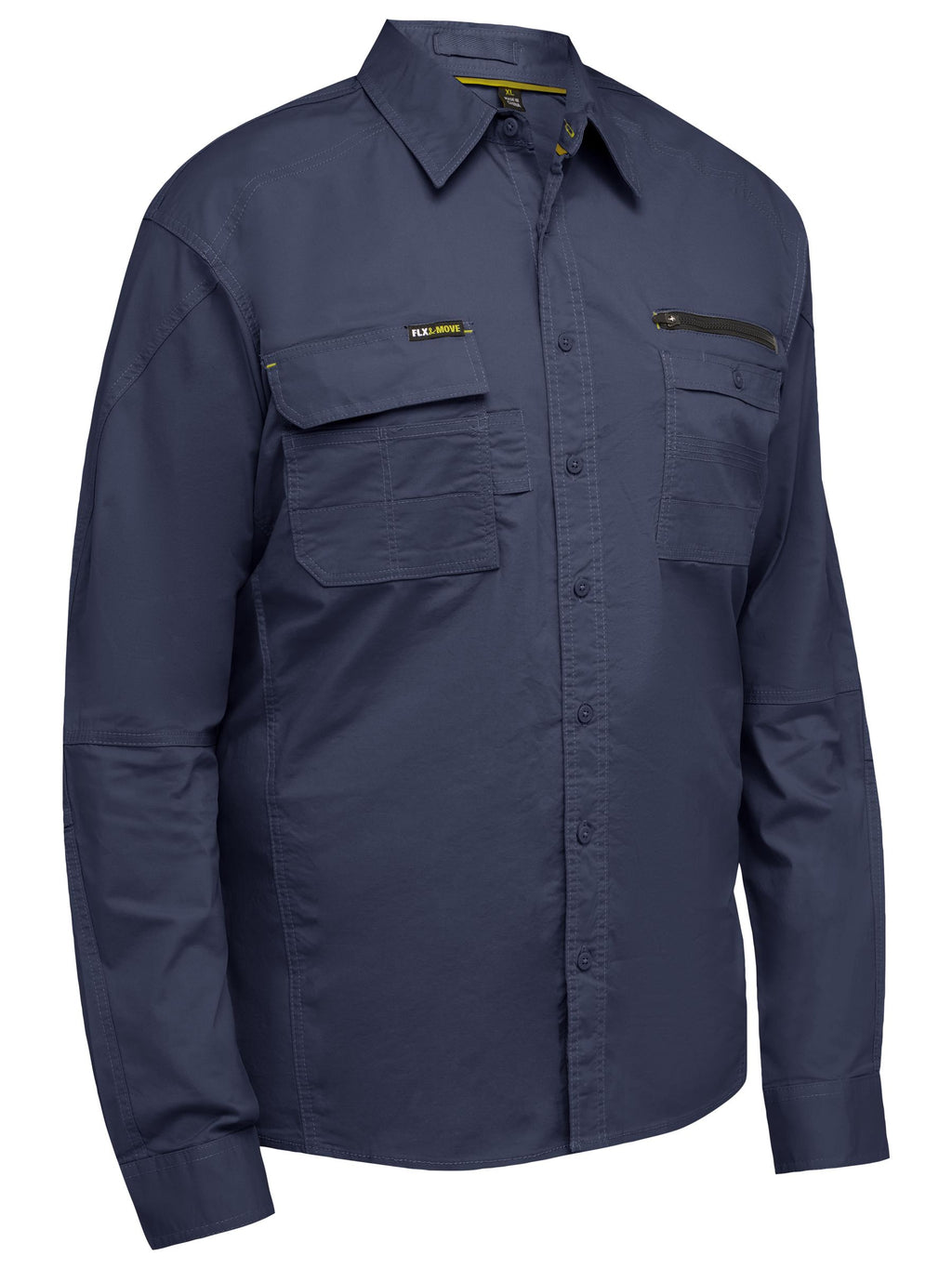 Flx & Move™ Utility Work Shirt - Navy