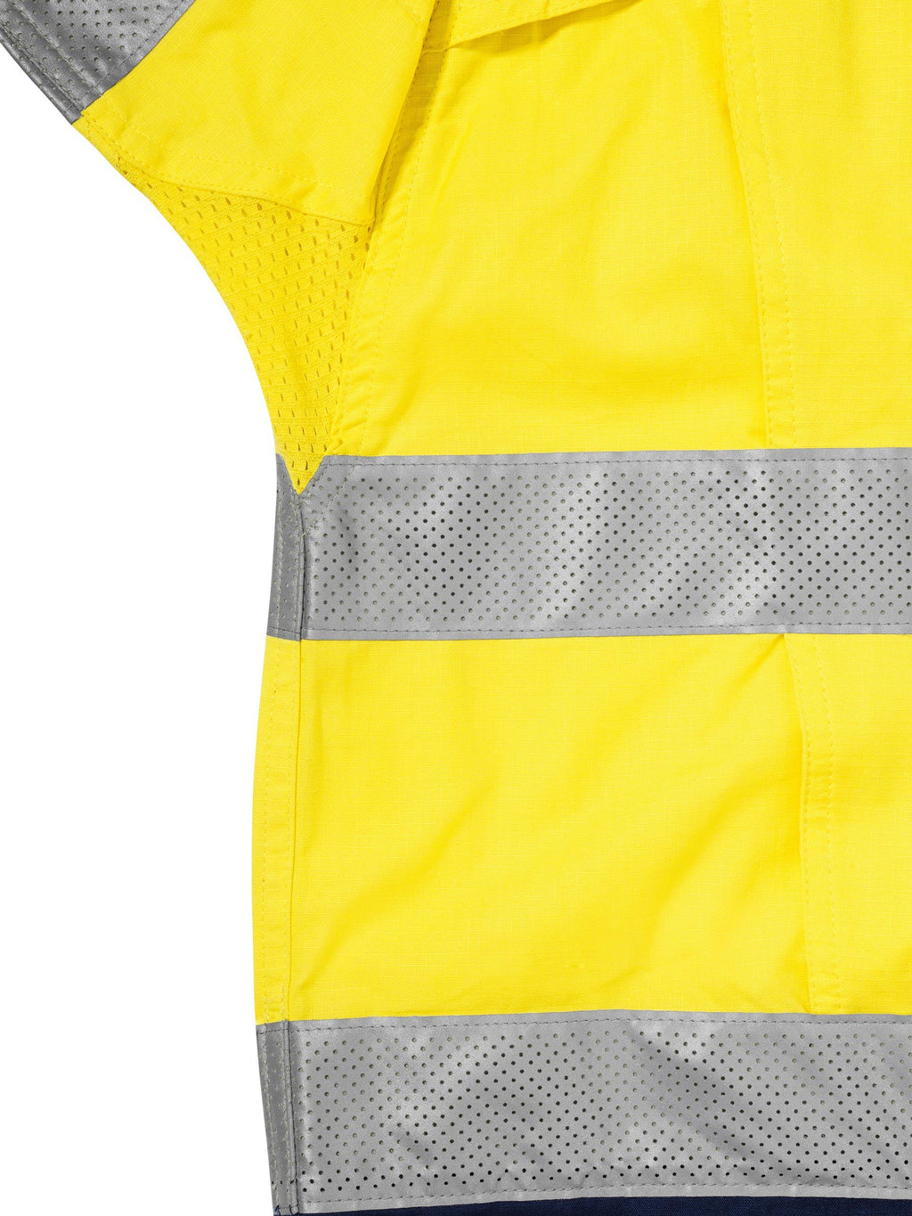X Airflow™ Taped Hi Vis Ripstop Shirt - Yellow/Navy