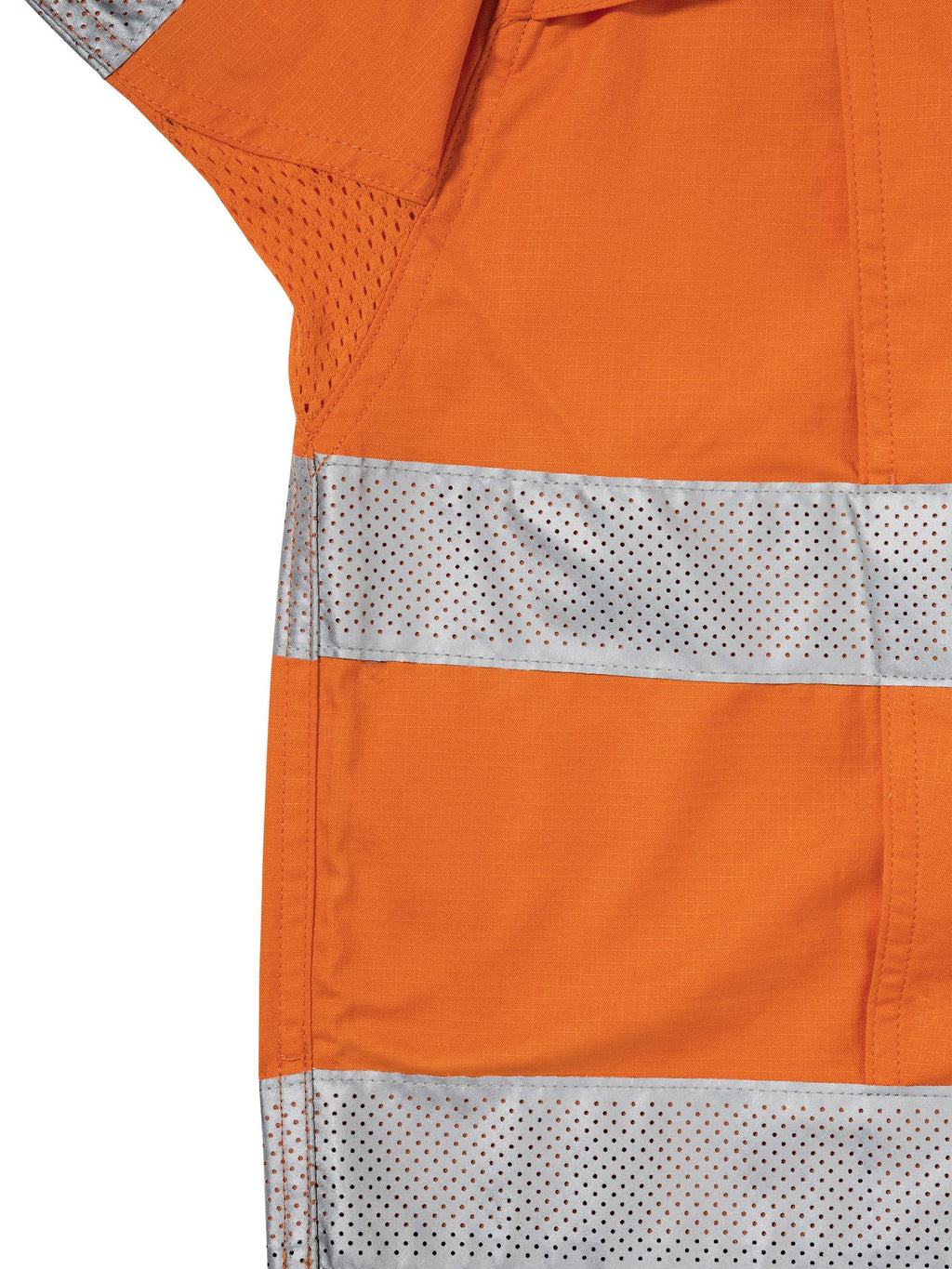 X Airflow™ Taped Hi Vis Ripstop Shirt - Orange/Navy