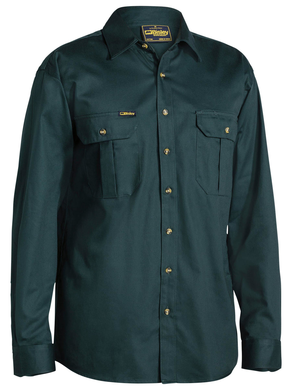 Original Cotton Drill Shirt - Long Sleeve - Bottle