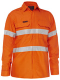 Apex 185 Taped Hi Vis Ripstop FR Vented Shirt - Orange