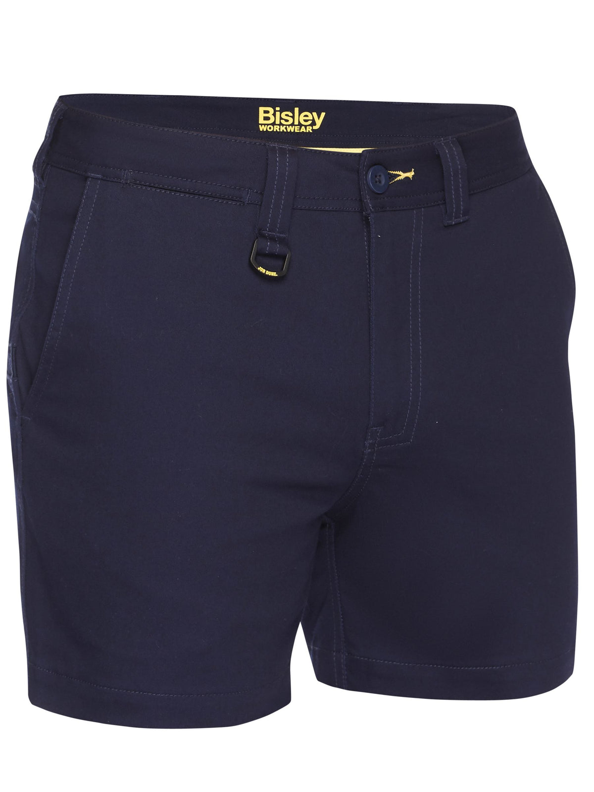 Stretch Cotton Drill Short Short - Navy