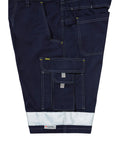 Taped Cool Vented Lightweight Cargo Short - Navy