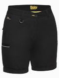 Women's Stretch Cotton Short - Black