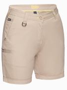 Women's Stretch Cotton Short - Stone