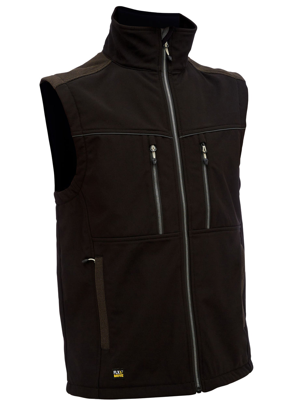 Flx & Move™ Soft Shell Vest - Black