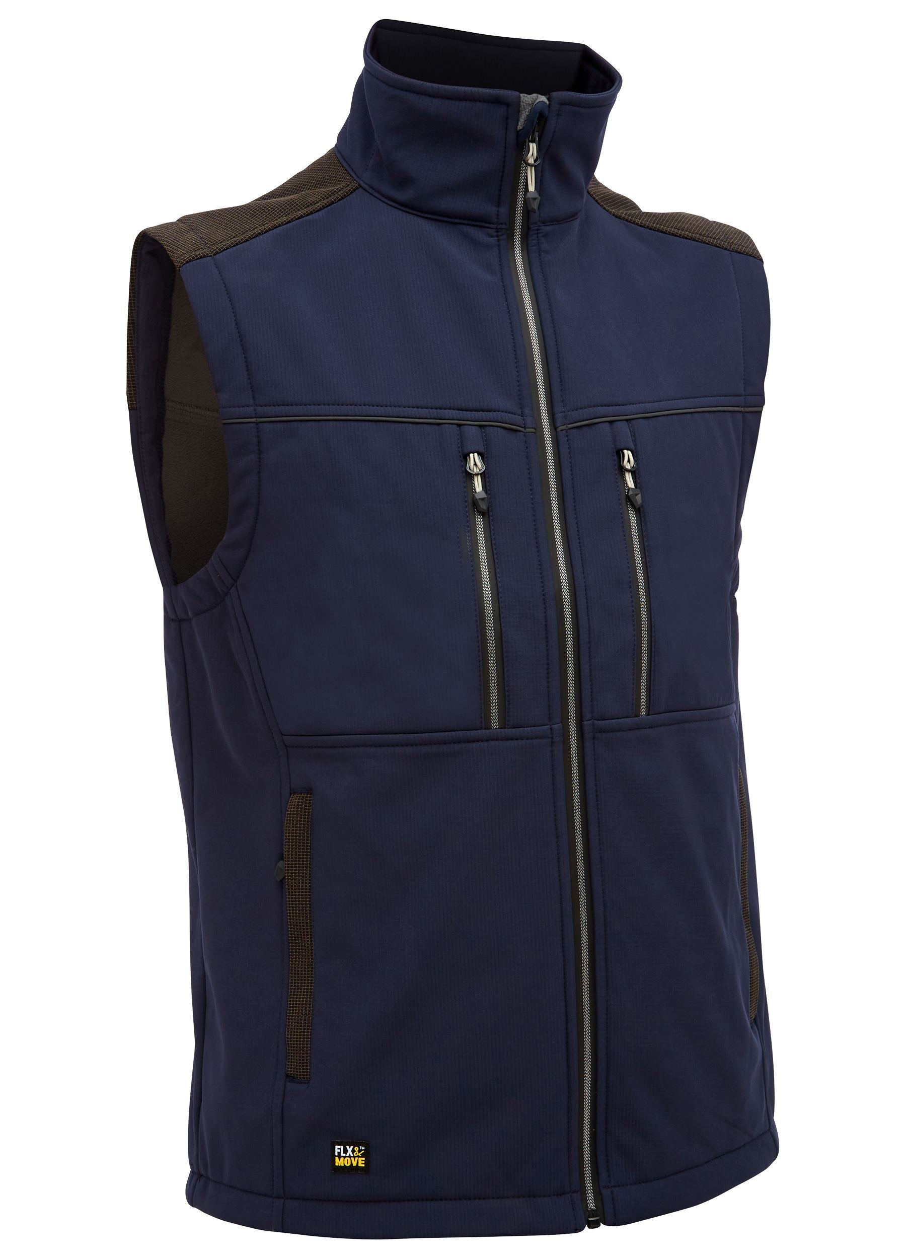 Flx & Move™ Soft Shell Vest - Navy