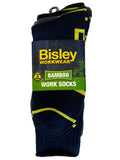 Bamboo Work Socks (3X Pack) - Assorted