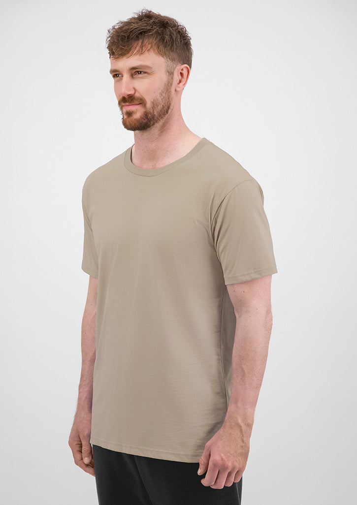 Basis Mens Short Sleeve Tee - back view
