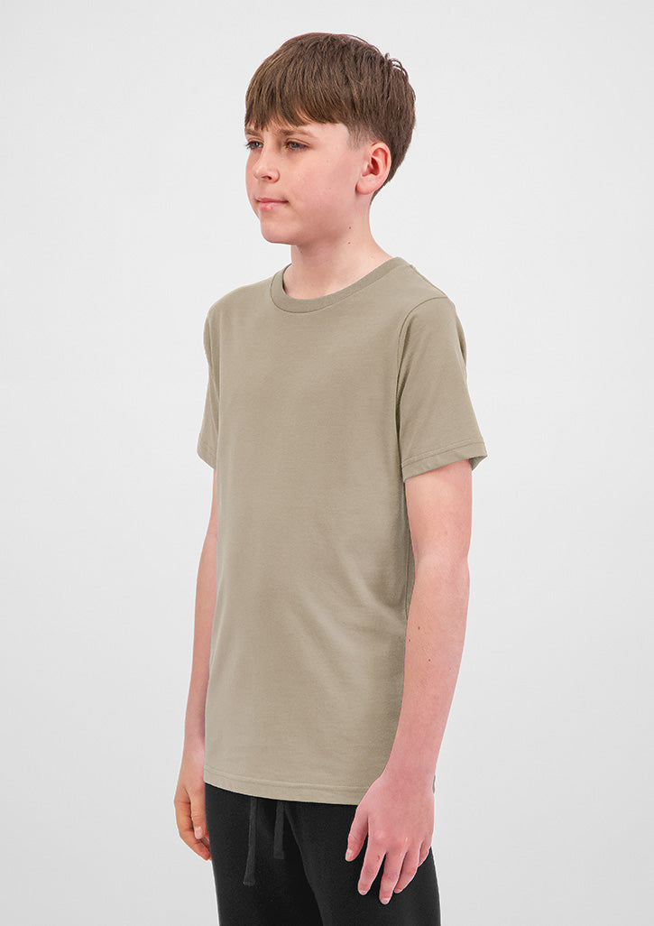 Basis Youth Short Sleeve Tee - back view