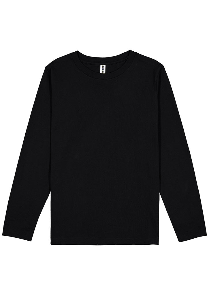 Basis Kids Long Sleeve Tee - back view