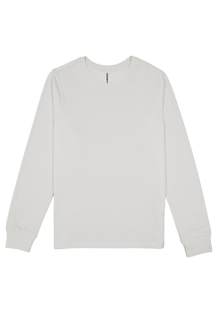 Basis Womens Long Sleeve Tee - back view