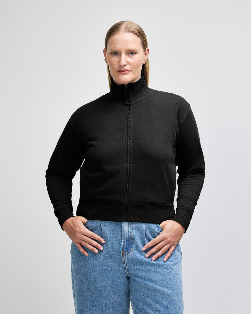 American Apparel French Terry Women's Full-Zip Jacket