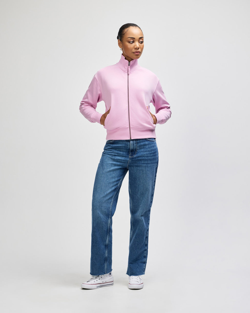 American Apparel French Terry Women's Full-Zip Jacket
