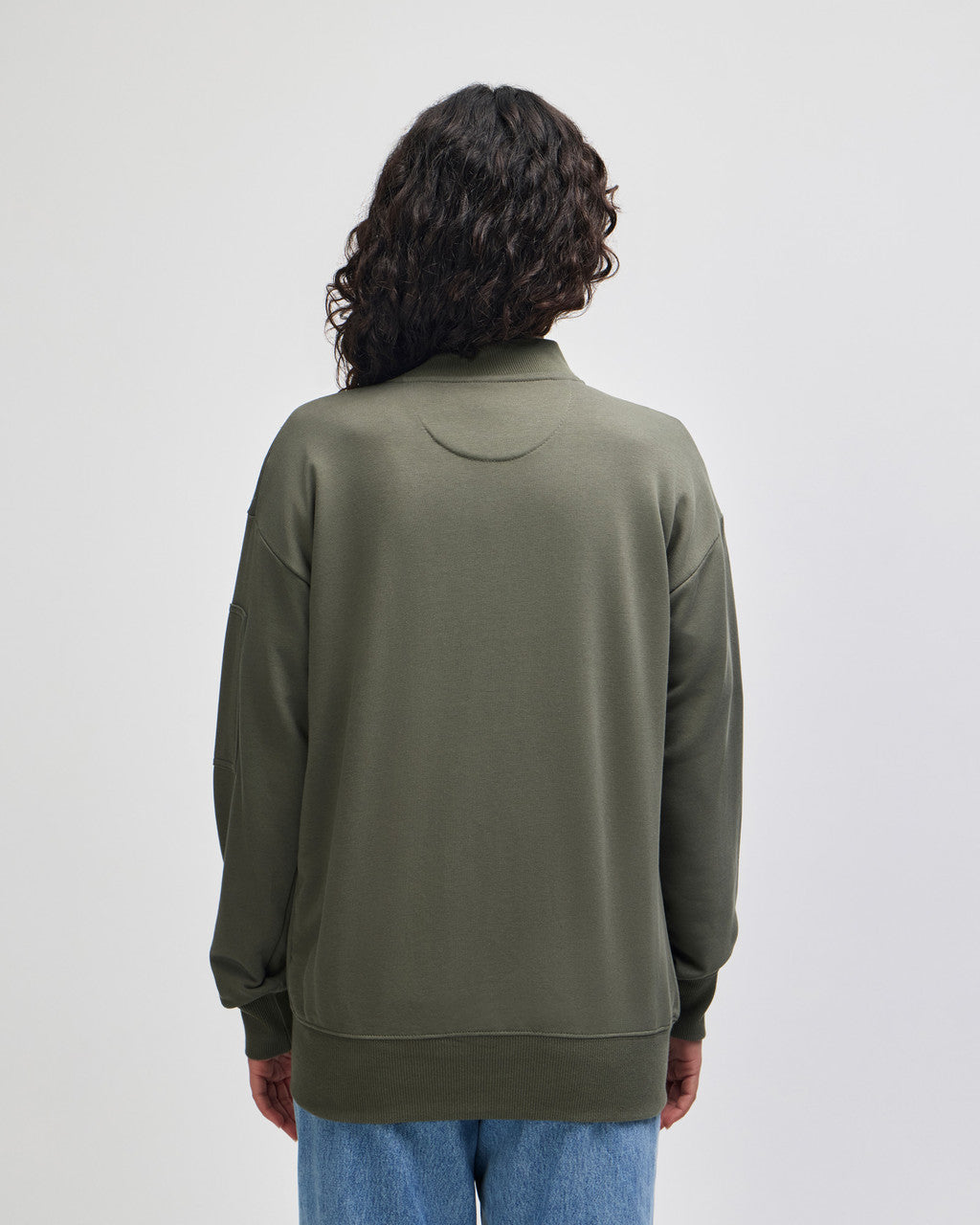 American Apparel French Terry Unisex Bomber Jacket