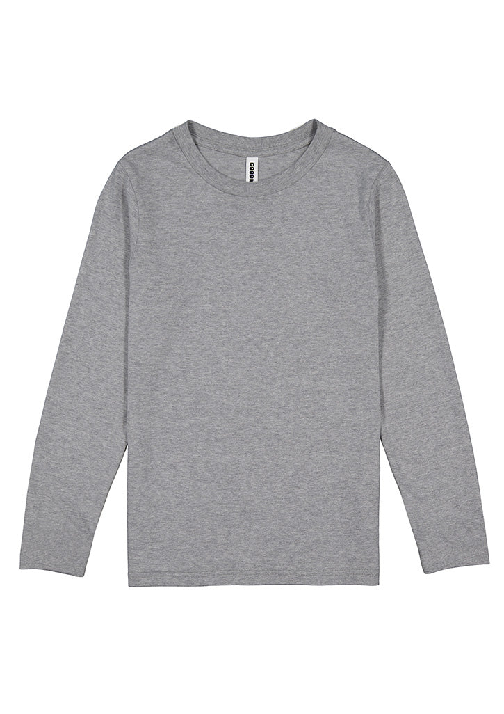 Basis Kids Long Sleeve Tee - back view