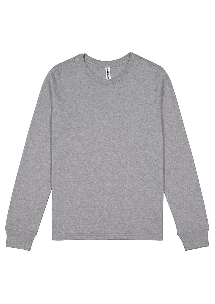 Basis Womens Long Sleeve Tee - back view