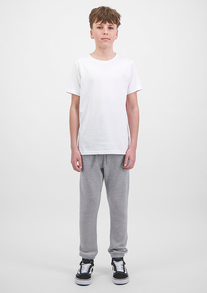 Basis Youth Track Pant - Grey Marle