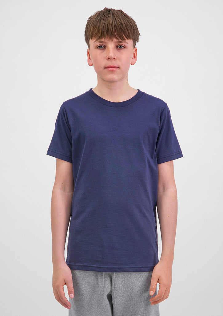 Basis Youth Short Sleeve Tee - Ink