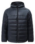 JK67 Adults Sustainable Lightweight Hooded Puffer Jacket