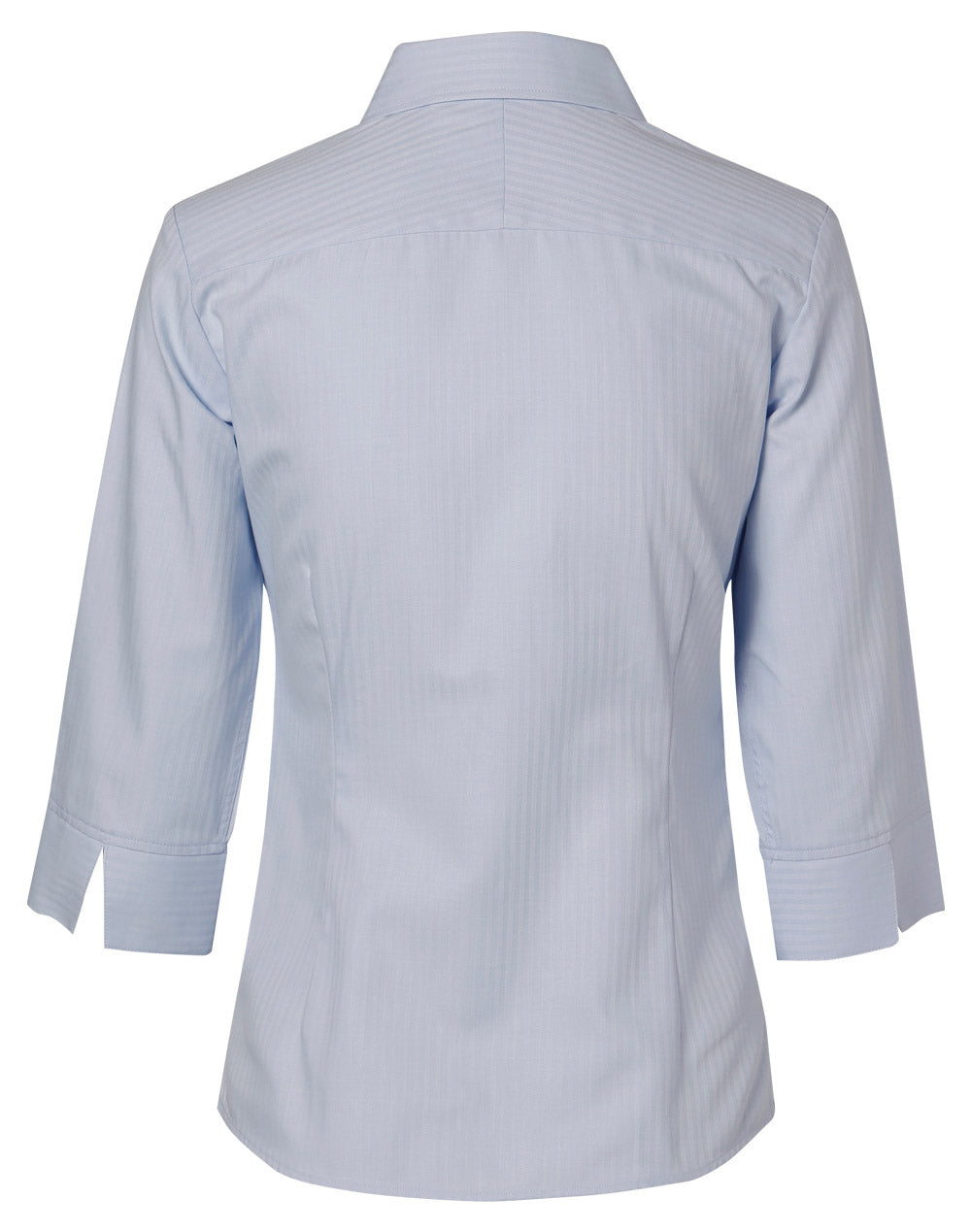 Benchmark M8113 Women's Mini Herringbone 3/4 Sleeve Shirt