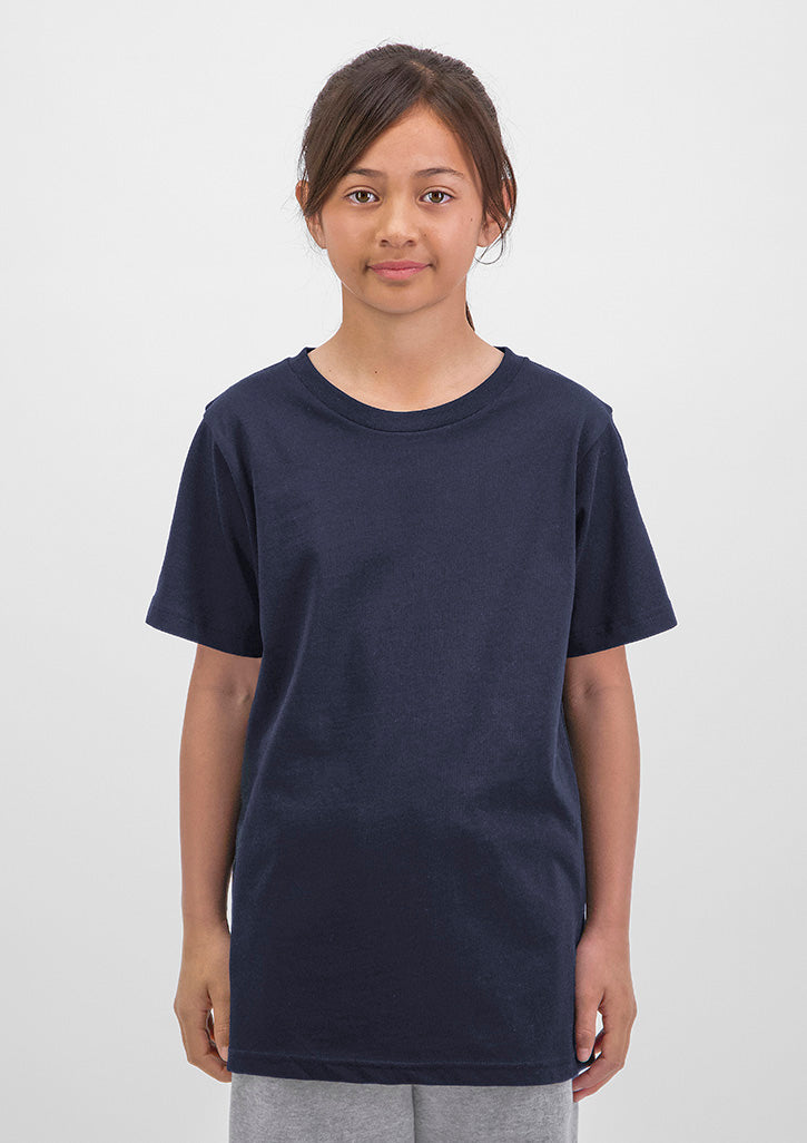 Basis Kids Short Sleeve Tee - Navy