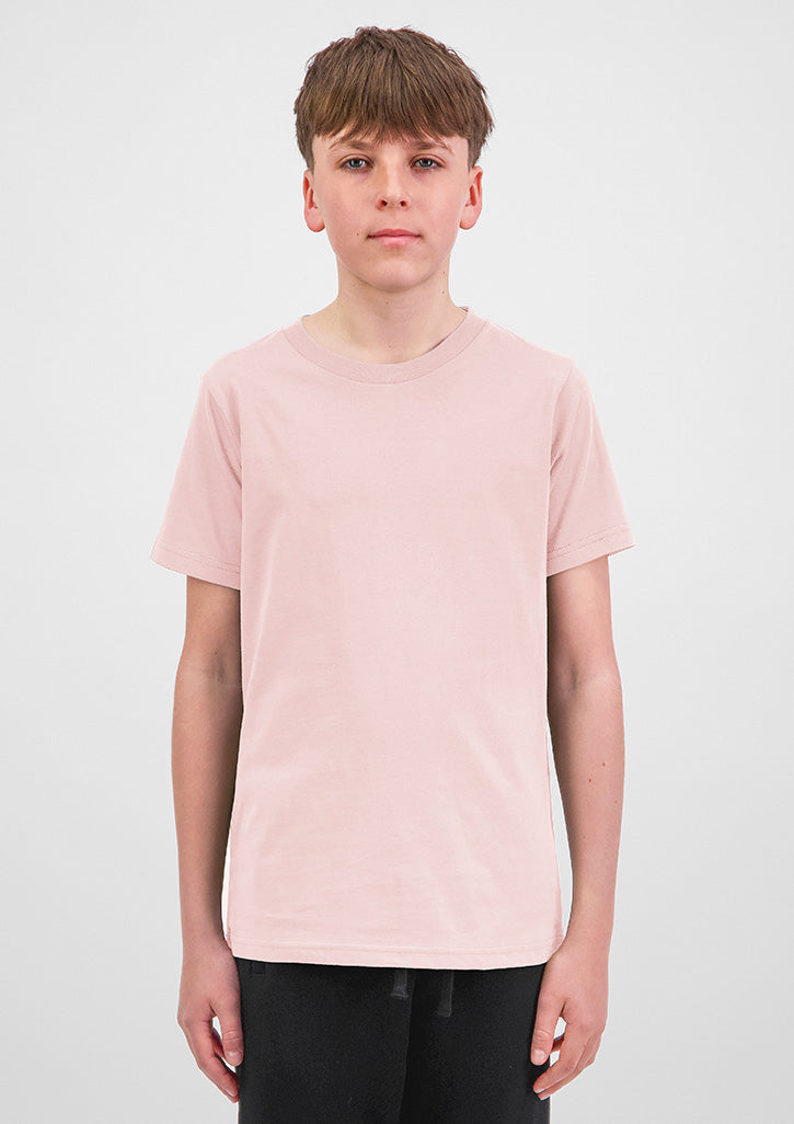 Basis Youth Short Sleeve Tee - Pink