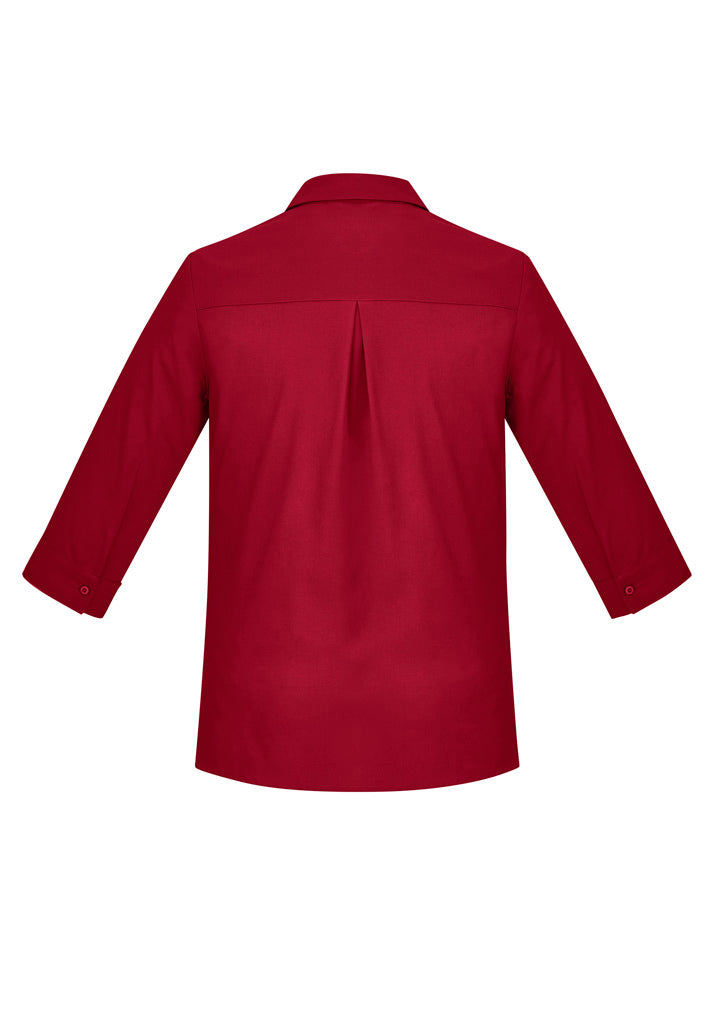 BIZ CARE WOMENS FLORENCE 3/4 SLEEVE SHIRT CS951LT