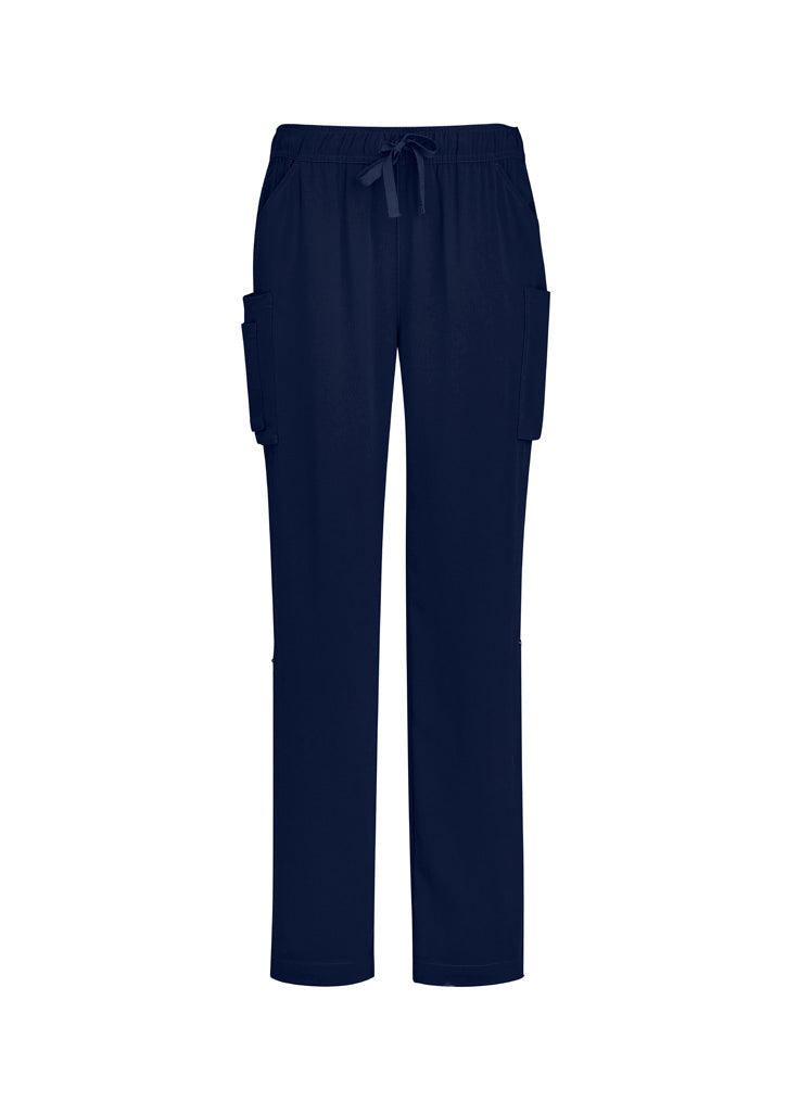 Biz Care Women's Avery Multi-Pocket Straight Leg Pant CSP944LL