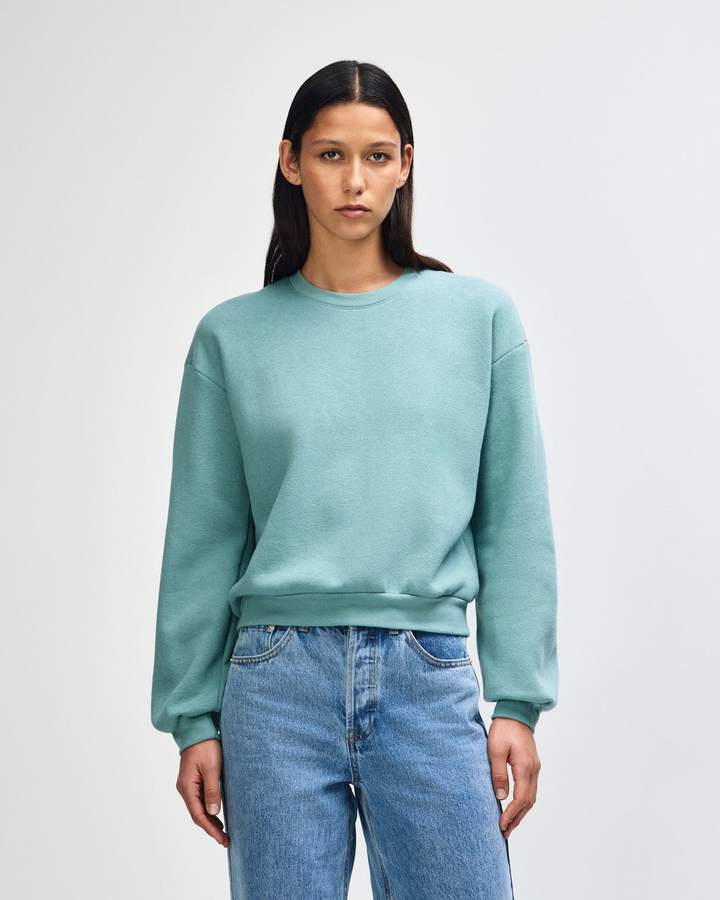 American Apparel Reflex Fleece Women's Crewneck Sweatshirt - Arctic