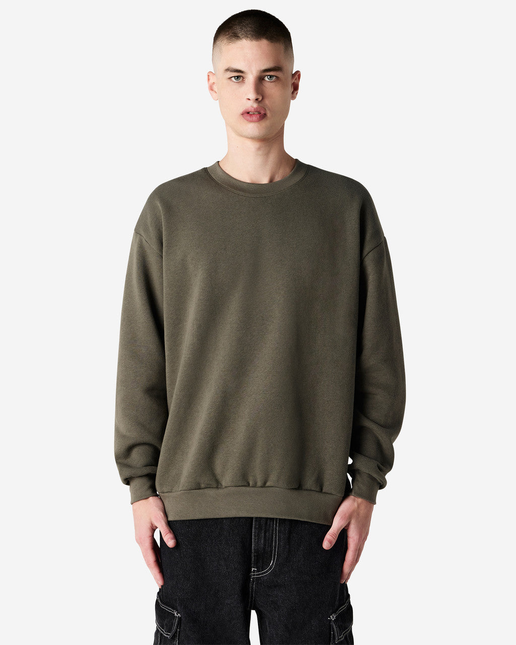 American Apparel Reflex Fleece Unisex Crewneck Sweatshirt - Lieutenant