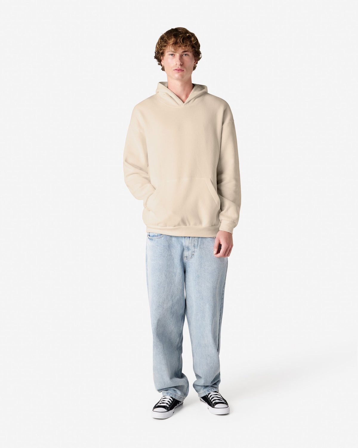 RF498 American Apparel Reflex Fleece Unisex Hooded Sweatshirt
