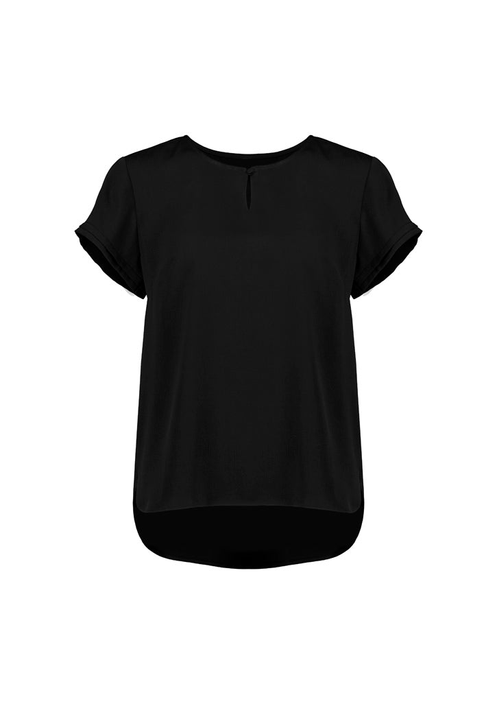 RU569LS Womens Evelyn Short Sleeve Blouse